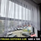Firana gotowa z gipiurą ŁUK 450x130 (limitowana kolekcja) - na karnisz 175-225cm